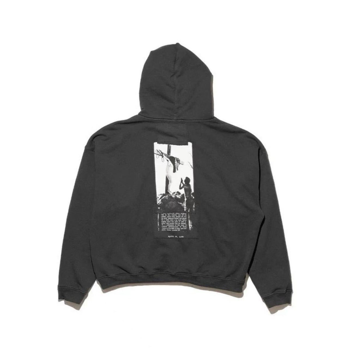 ERD Deconstructed Photo Print Zip Hoodie