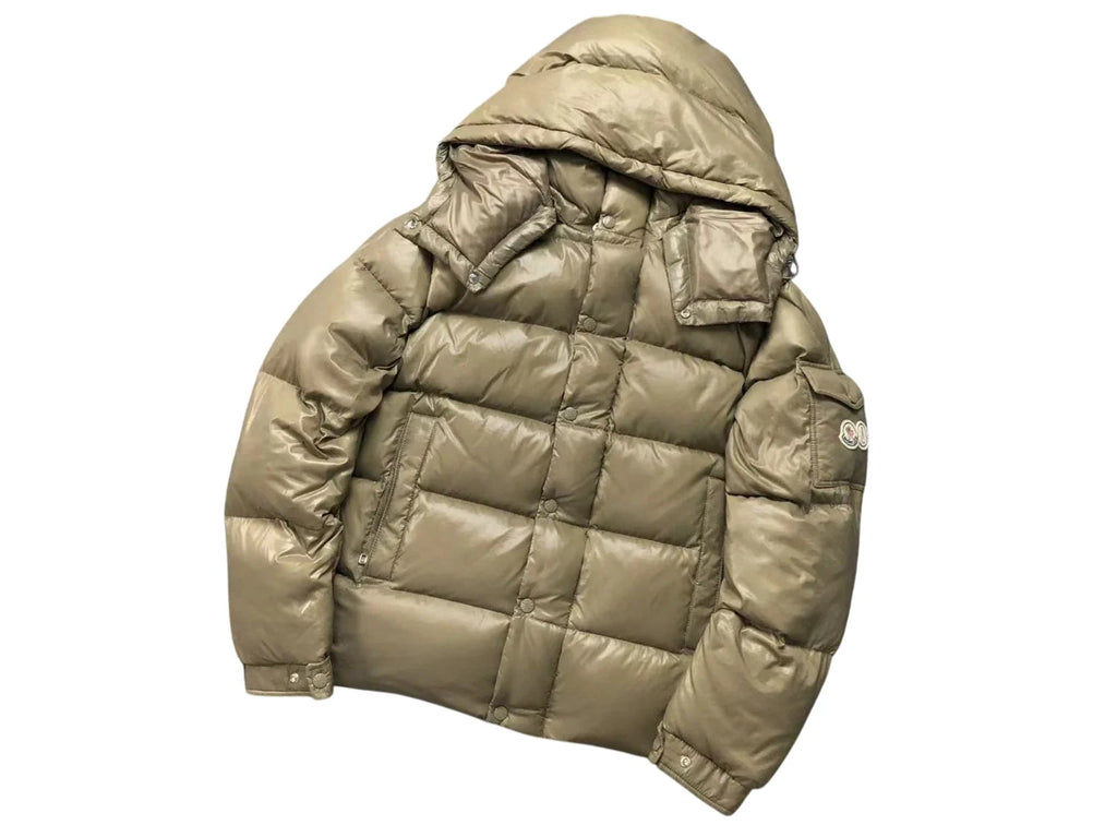 Moncler Maya 70th Anniversary Down Jacket in Khaki