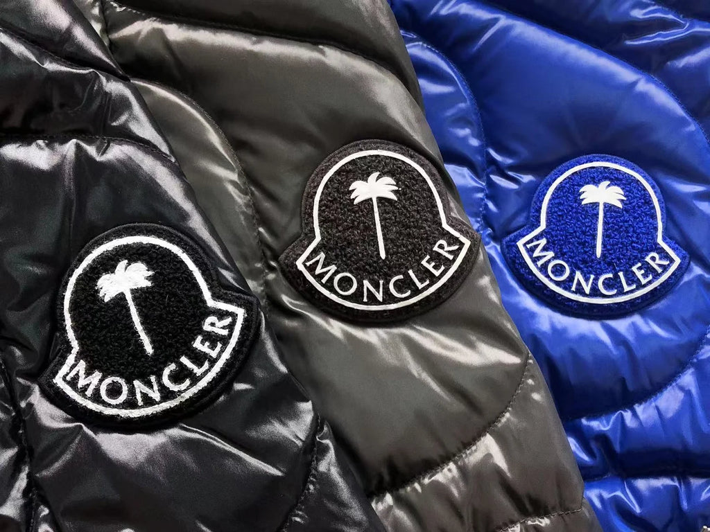 Moncler x Palm Angels Haunani Down Jacket in Black